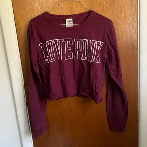 Victoria’s Secret pink cropped top
